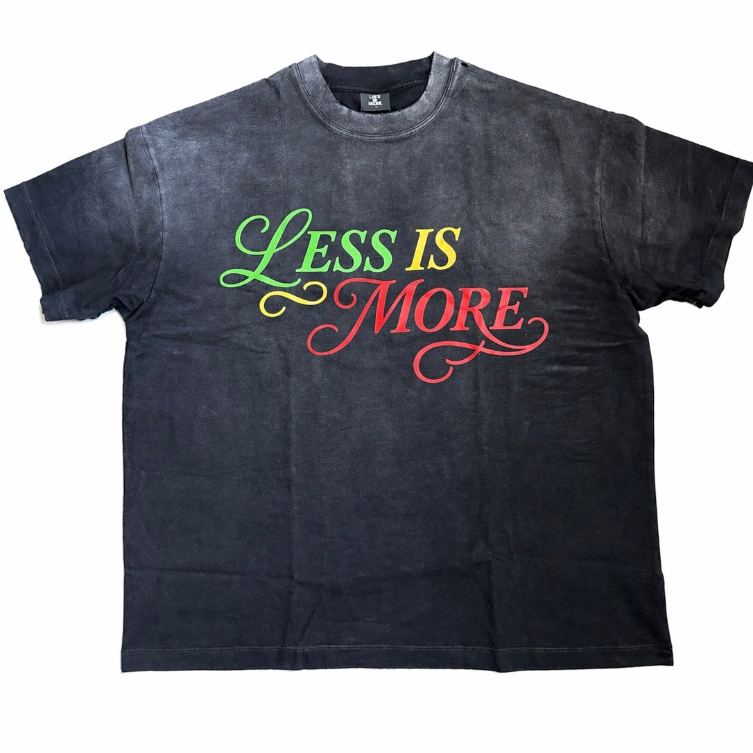WASHED LESS IS MORE TEE